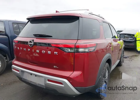 2022 Nissan Pathfinder Sl 2Wd from USA, damaged, VIN 5N1DR3CB0NC255206